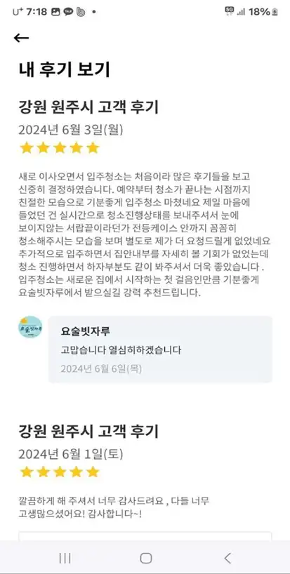 입주청소